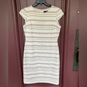 J. Crew Elegant Striped Dress